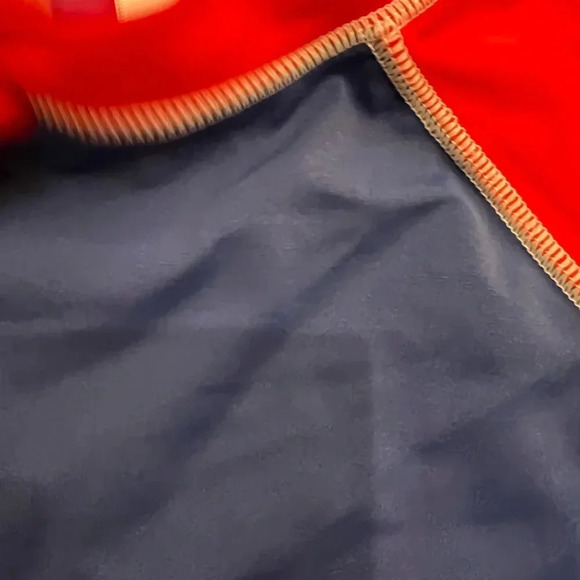 Janie and Jack Rashguard Red and Blue - Picture 6 of 6